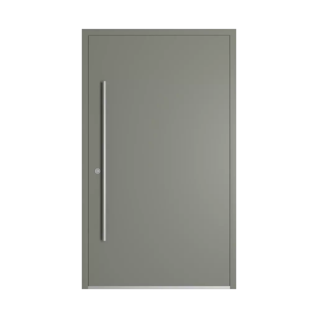 RAL 7023 Betongrau haustueren modelle dindecor sk06-grey  