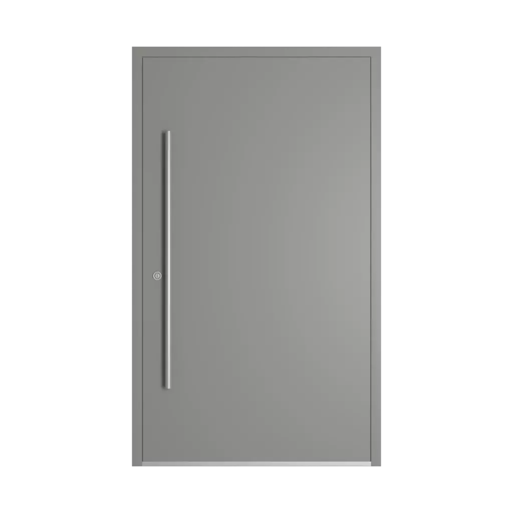 RAL 9007 Graualuminium haustueren modelle dindecor sk06-grey  