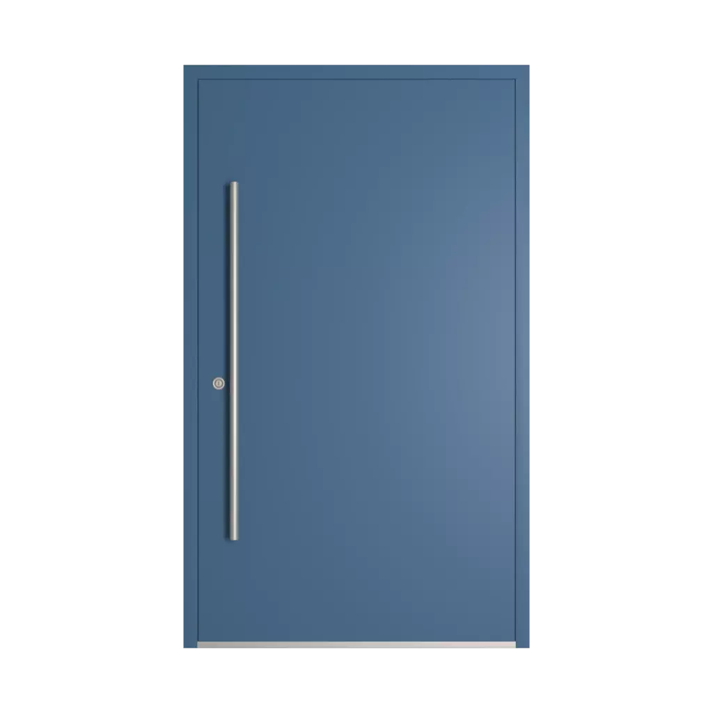 RAL 5007 Brillantblau haustueren modelle dindecor ll01  