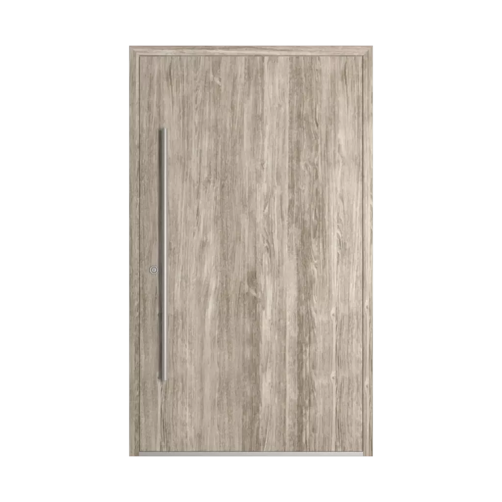 Sheffield Eiche Alpin Wooddec haustueren modelle dindecor sk06-grey  