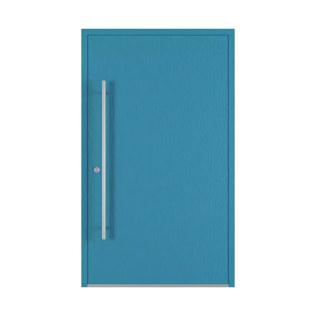 Brilliantes Blau haustueren modelle dindecor ll01  