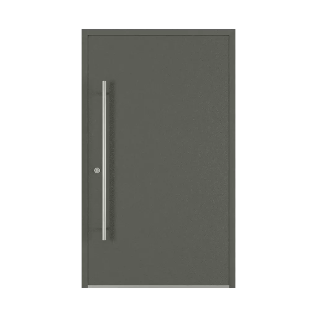 Quarzgrau haustueren modelle dindecor sk06-grey  