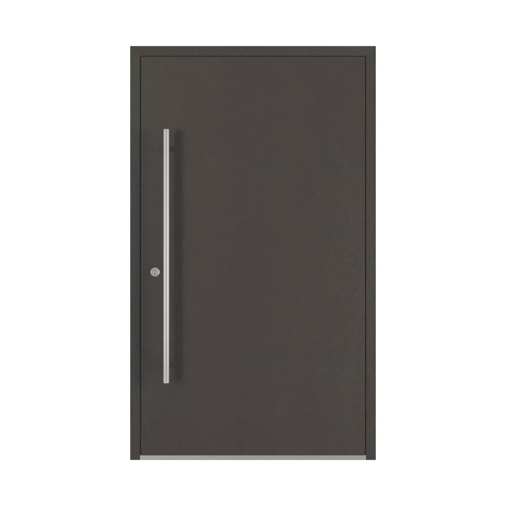 Umbragrau Aludec haustueren modelle dindecor sk06-grey  