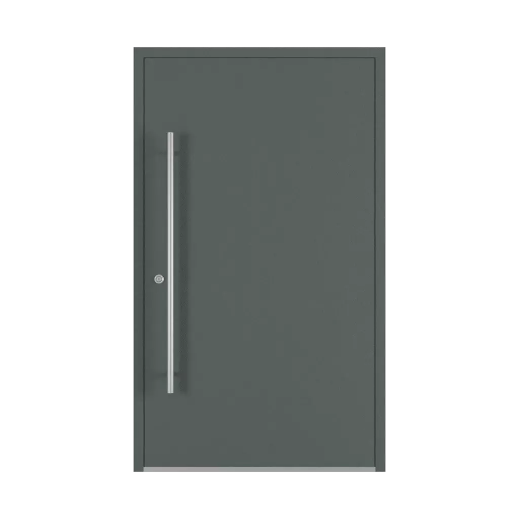 Basaltgrau haustueren modelle dindecor sk06-grey  