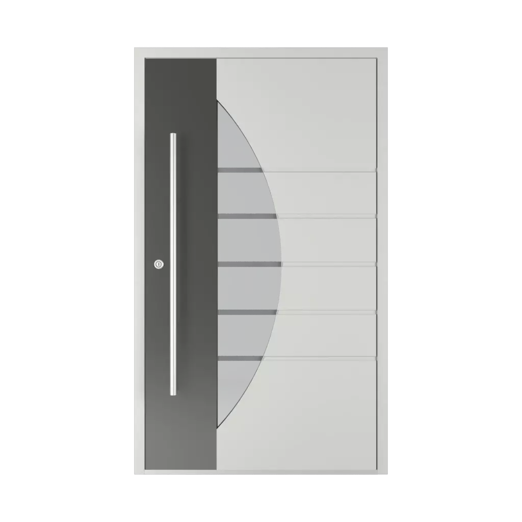 Model 6112 BS haustueren modelle aluminium 