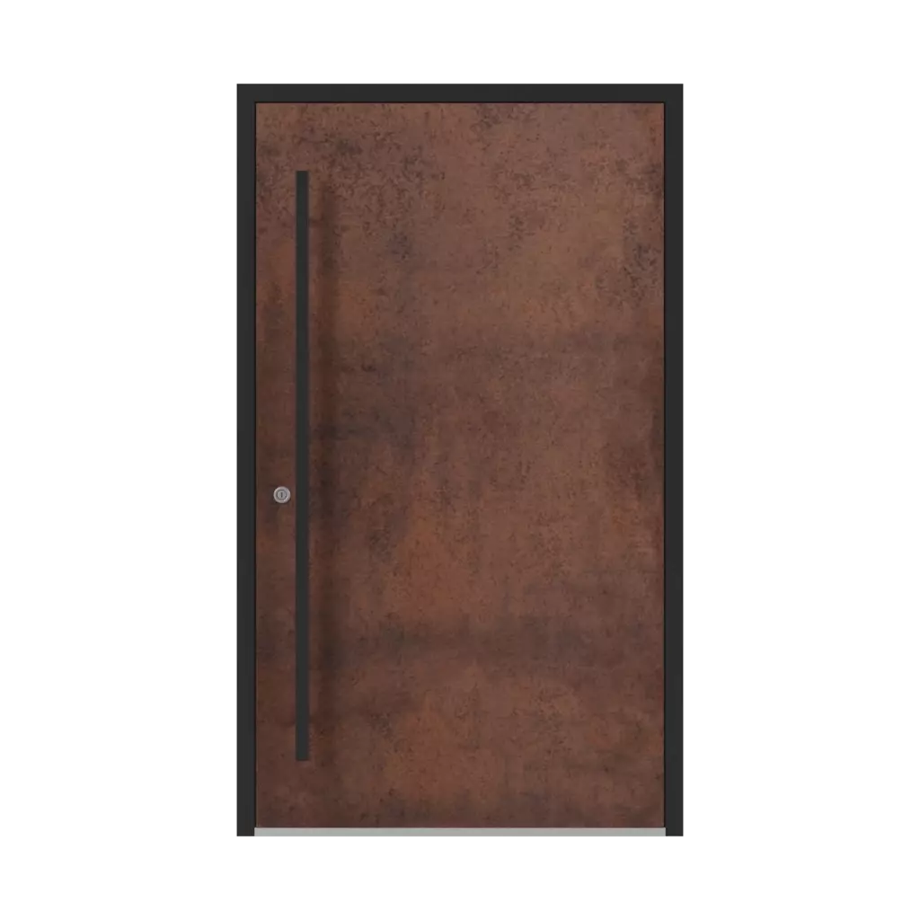 SK02 Corten 🏆 haustueren modelle aluminium 