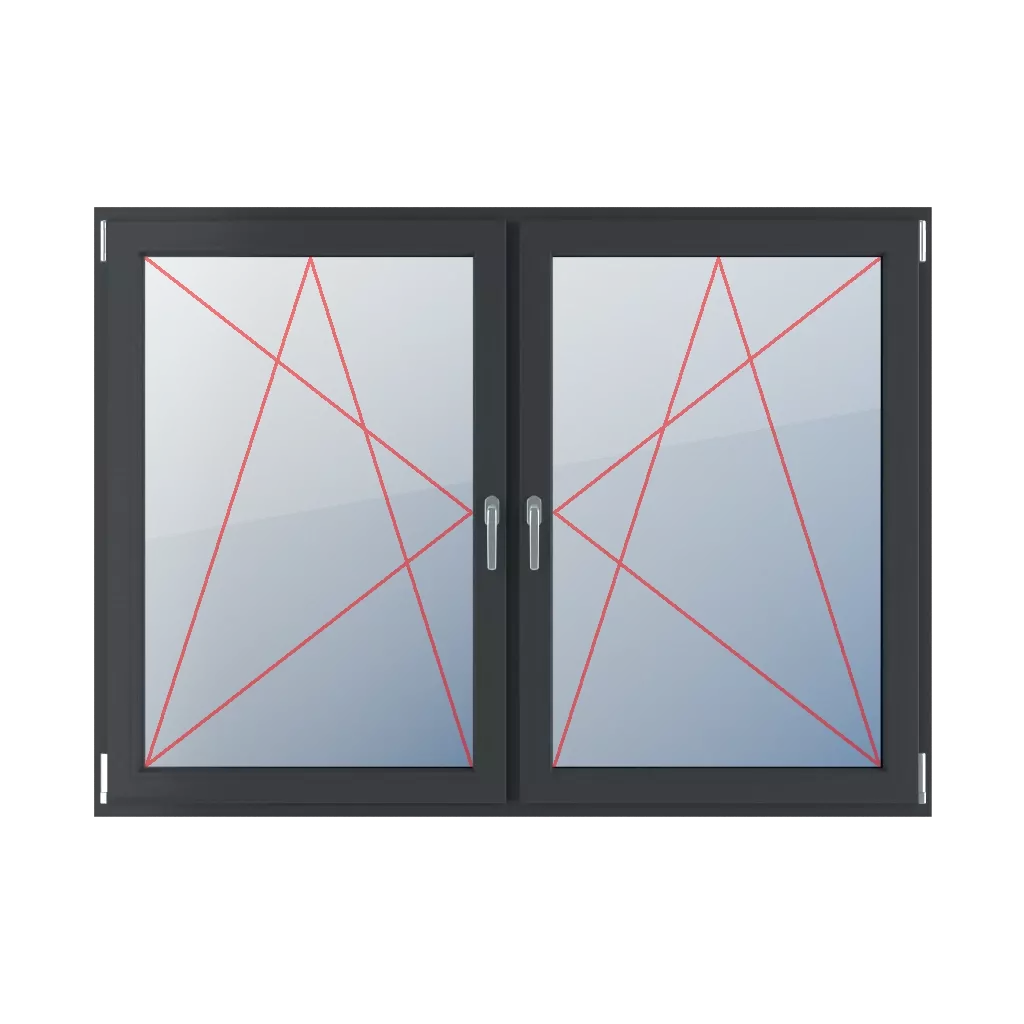 Neige und drehe dich nach links, neige und drehe dich nach rechts fenster fenstertypen zweifluegelige-fenster symmetrische-horizontale-teilung-50-50  