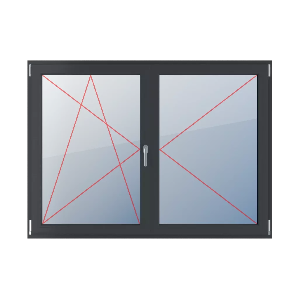 Neigen und Drehen nach links, beweglicher Pfosten, Drehen nach rechts fenster fenstertypen zweifluegelige-fenster symmetrische-horizontale-teilung-50-50-mit-beweglichem-pfosten neigen-und-drehen-nach-links-beweglicher-pfosten-drehen-nach-rechts 