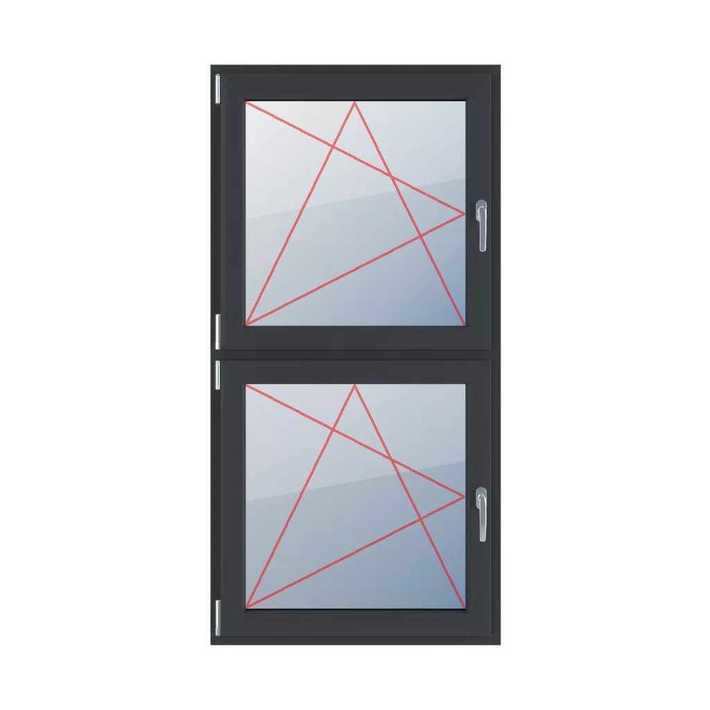 Kippen und nach links drehen fenster fenstertypen zweifluegelige-fenster symmetrische-vertikale-teilung-50-50  