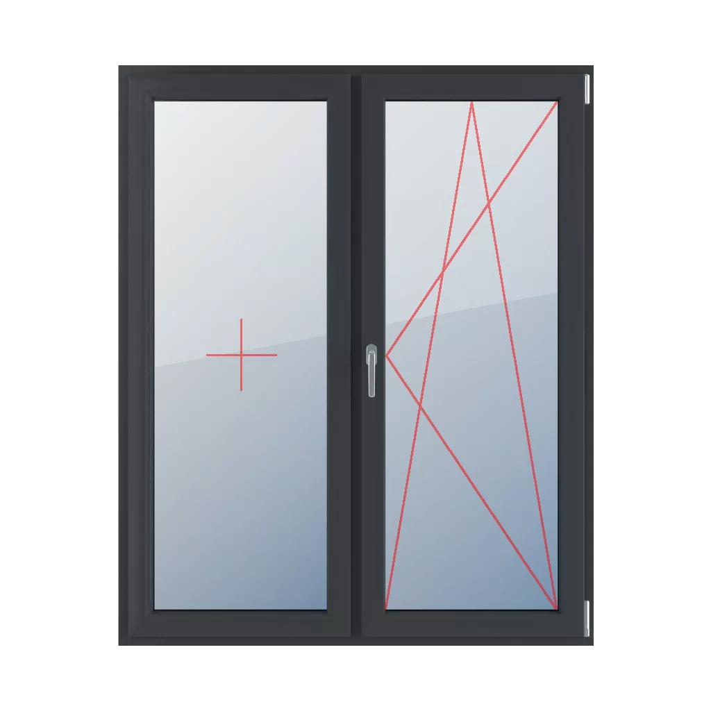 Festverglasung im Flügel, dreh- und kippbar nach rechts fenster fenstertypen balkon zweifluegelige-balkontuer festverglasung-im-fluegel-dreh-und-kippbar-nach-rechts 