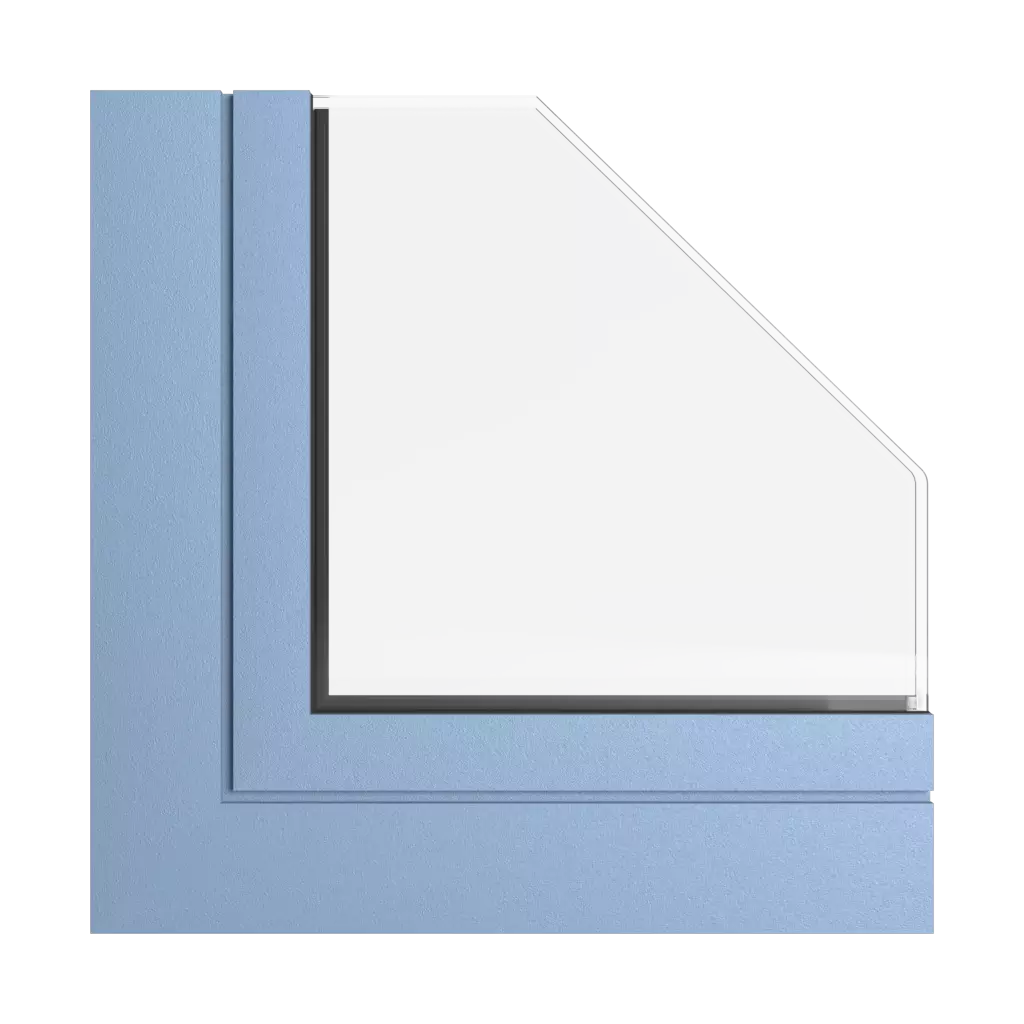 Himmelblau grau produkte fassadenfenster    
