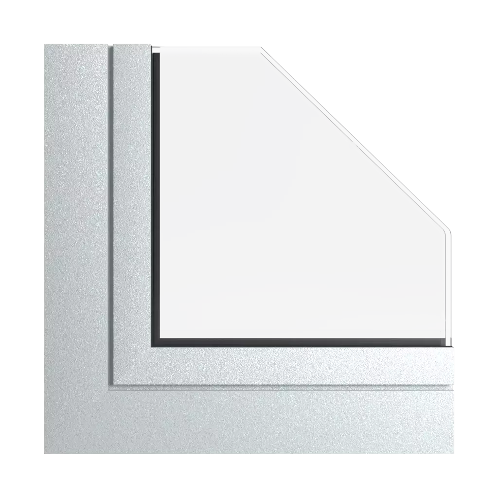 Silber grau produkte fassadenfenster    