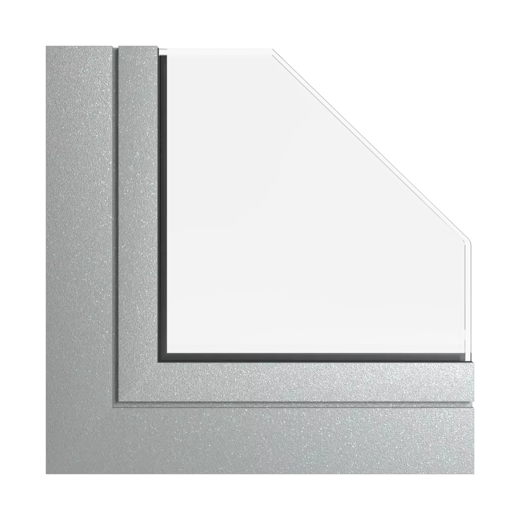 Grau fenster fensterfarben aliplast-farben silber-grau