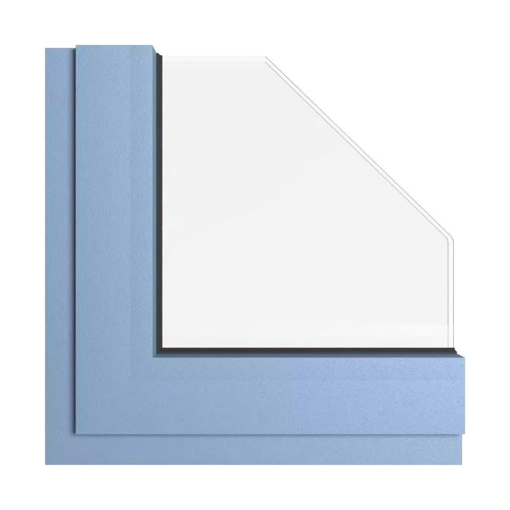 Himmelblau grau fenster fensterfarben aliplast-farben himmelblau-grau interior