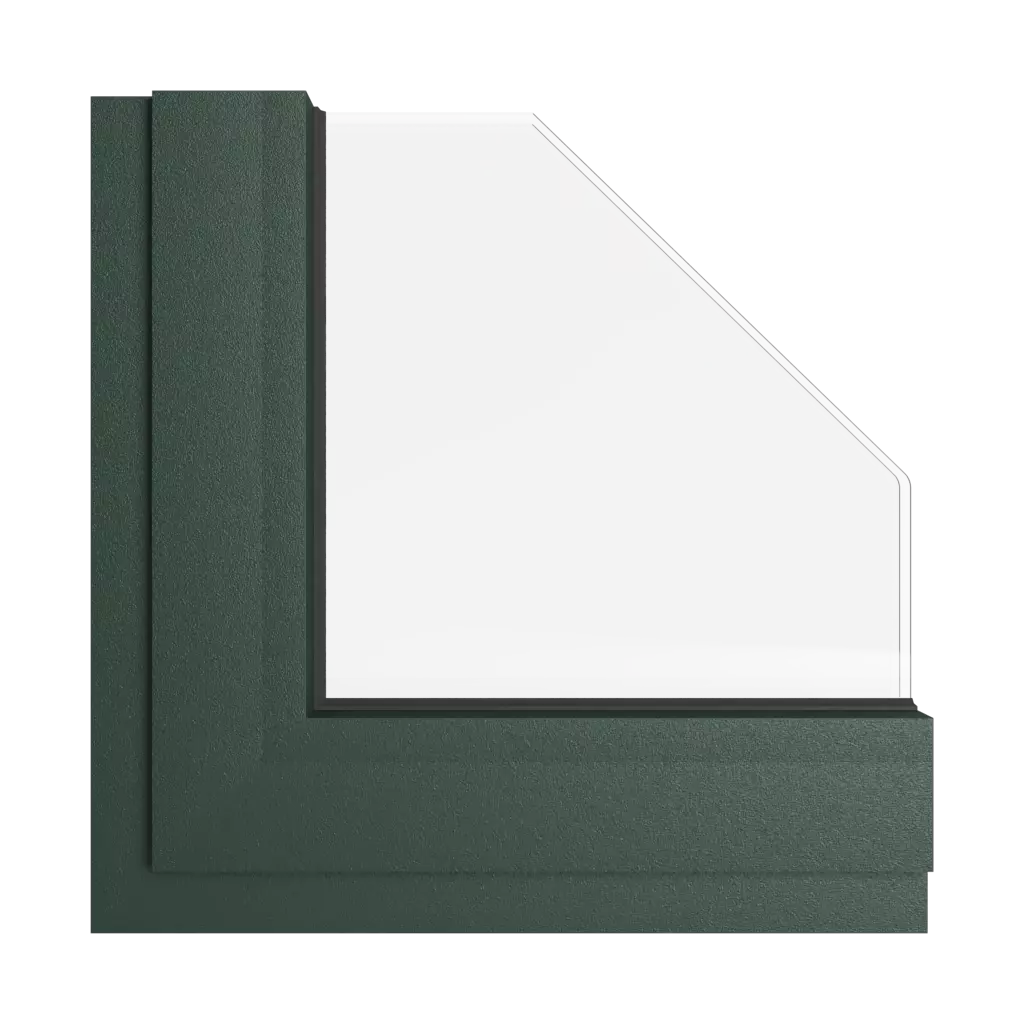 Tannengrün fenster fensterfarben aliplast-farben tannengruen interior