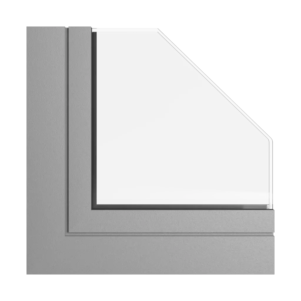 Stahlgrau 2 Tiger fenster fensterprofile aliplast