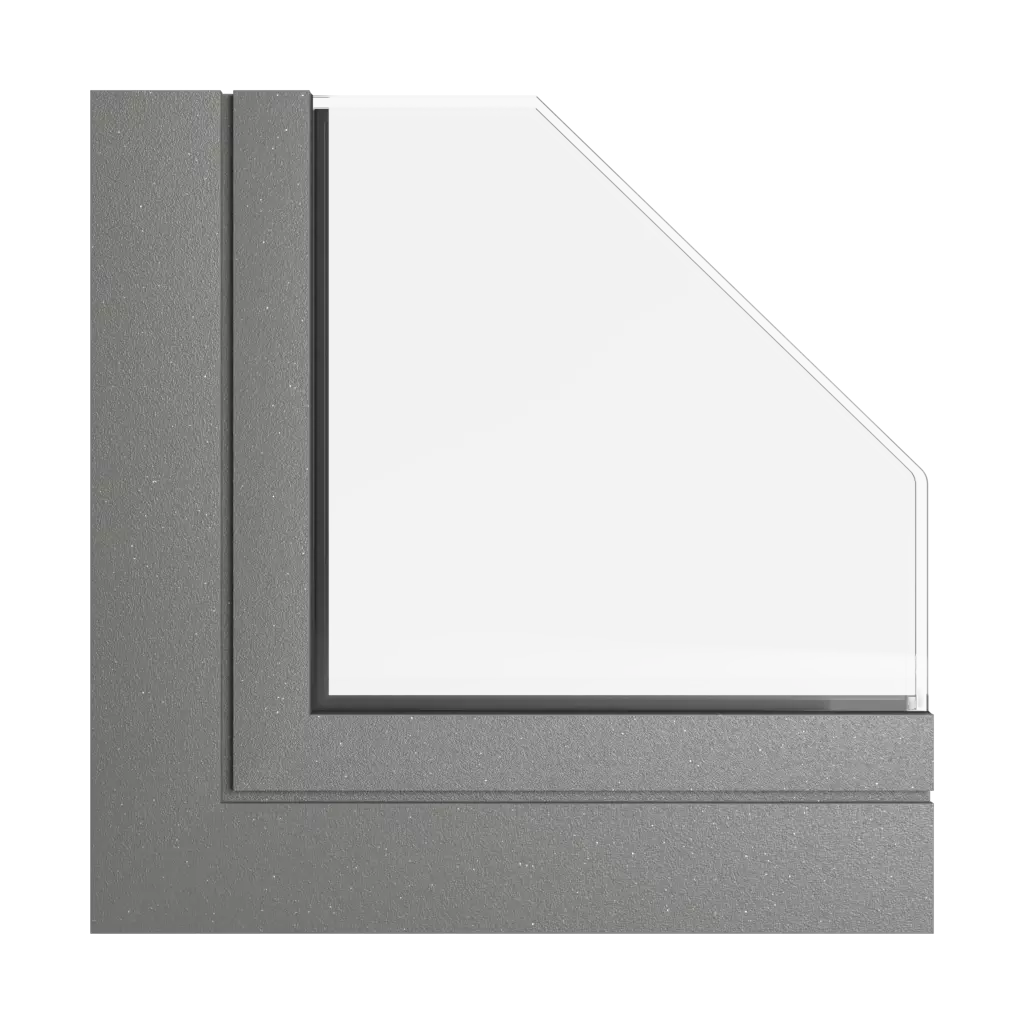 Braungrauer Metallic-Tiger produkte aluminiumfenster    