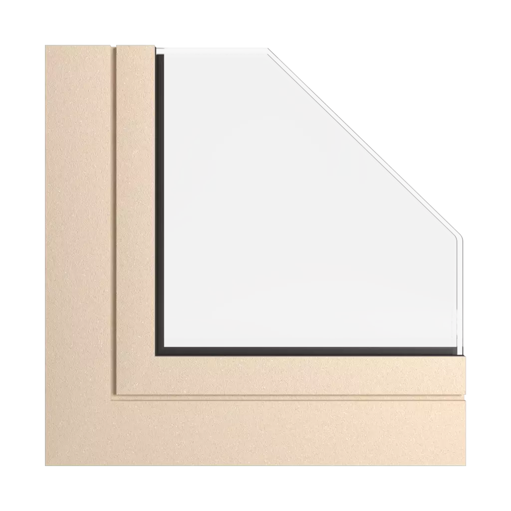 Cremebeiger Tiger produkte fensterpakete aluminium-standard-plus   