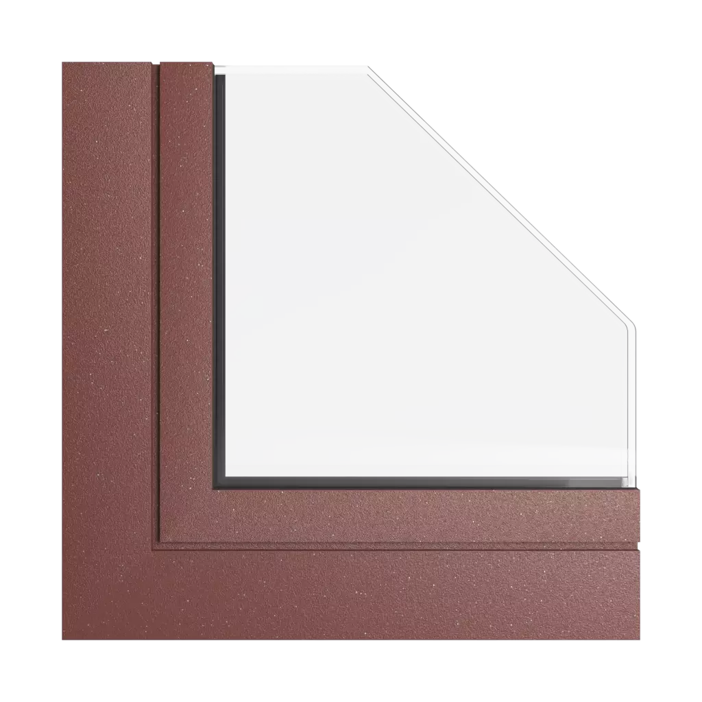 Rotbrauner Tiger fenster fensterfarben aliplast-farben