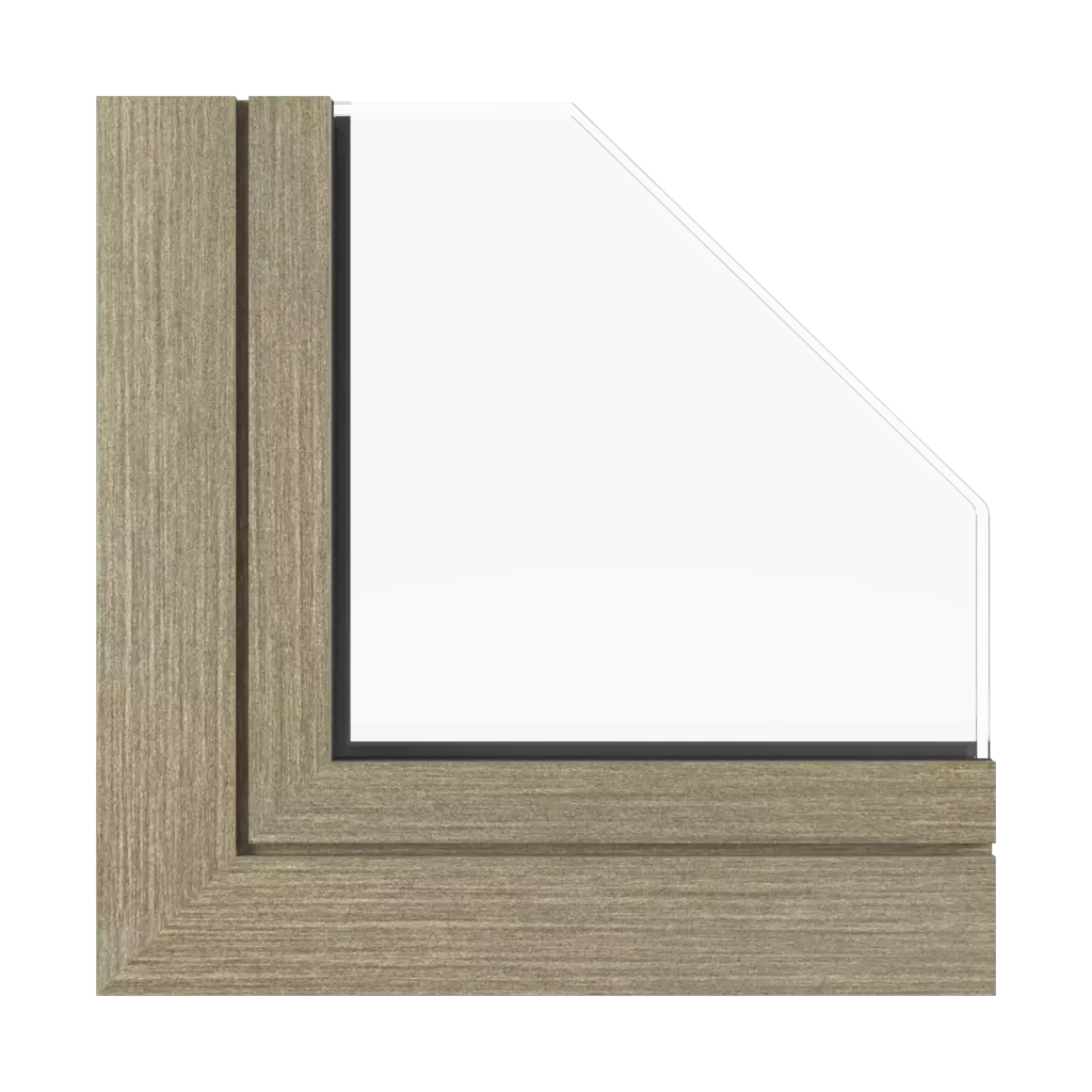 Vintage-Eiche fenster fensterprofile aluprof mb-skyline-typ-r