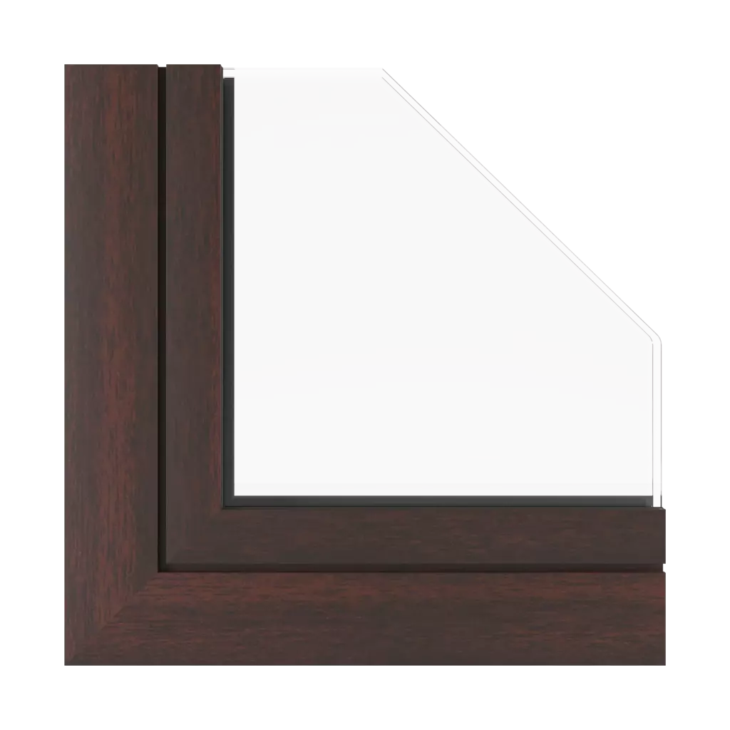 Mahagoni sapeli fenster fensterprofile aluprof mb-60e-ei