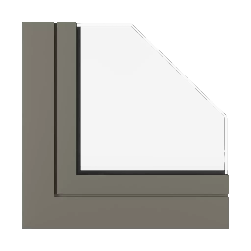 Quarzgrau SK fenster fensterprofile aluprof mb-104-passiv