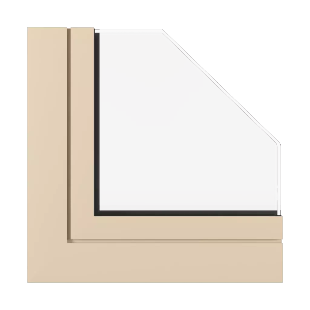 Beige SK fenster fensterprofile aluprof mb-ferroline