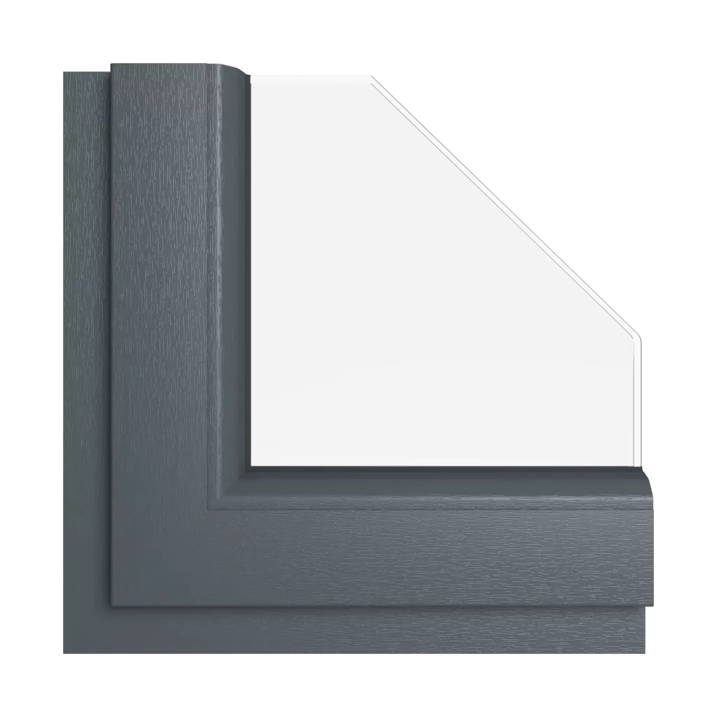 Anthracite grey fenster fensterfarben rehau-farben anthrazit interior