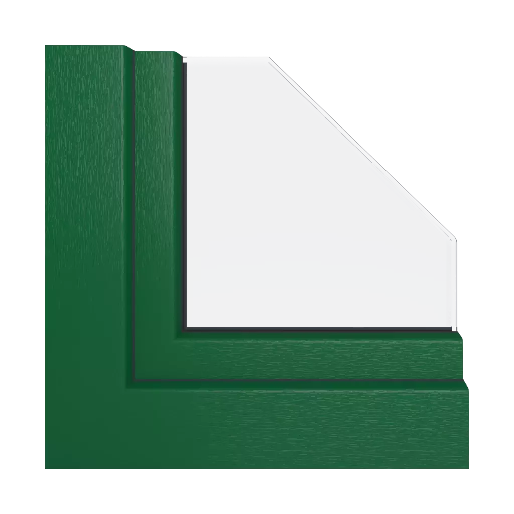 Grün fenster fensterprofile aluplast ideal-4000-85mm