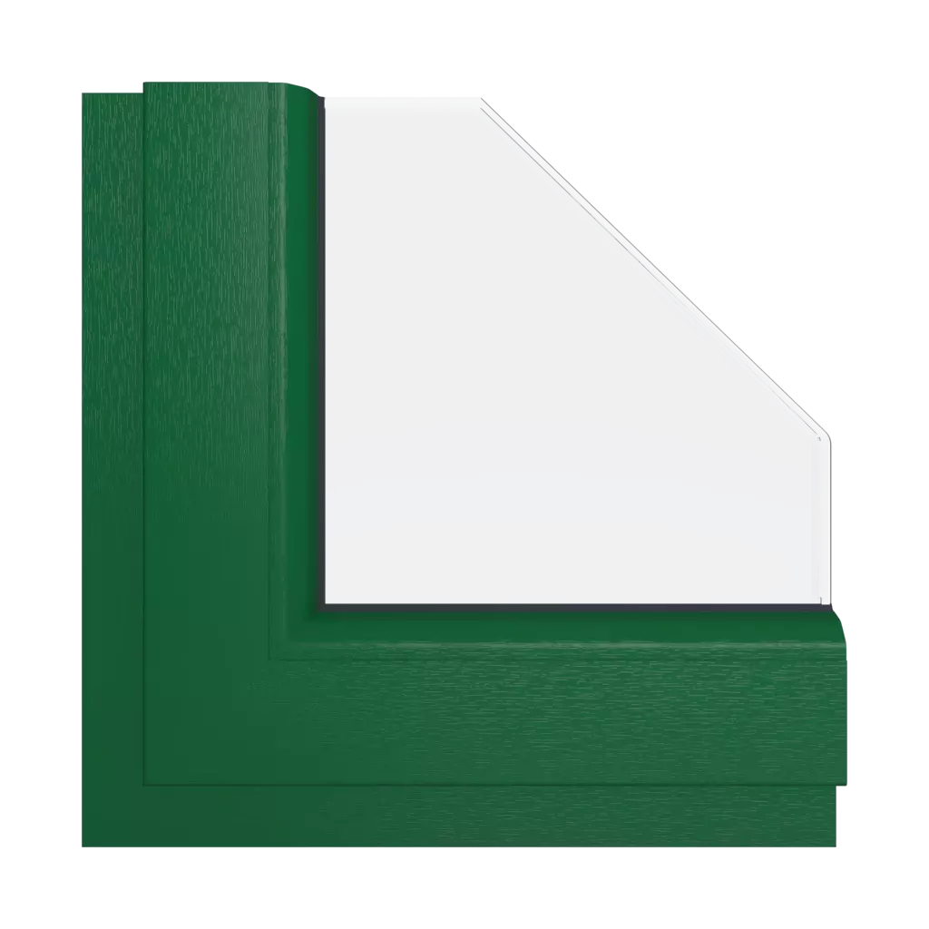 Grün fenster fensterfarben aluplast-farben gruen interior