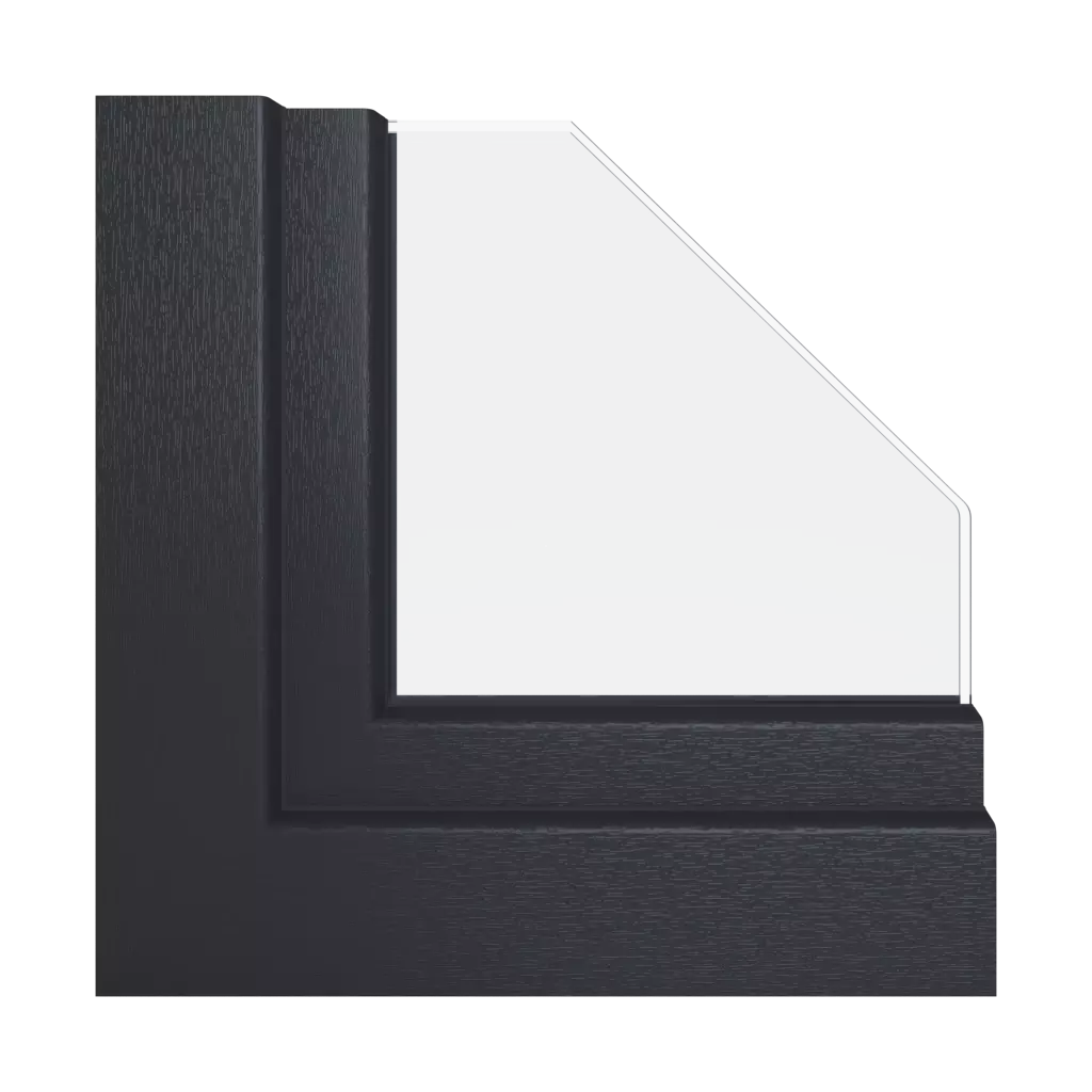 Kohlengrau 5003 fenster fensterprofile deko deko-83