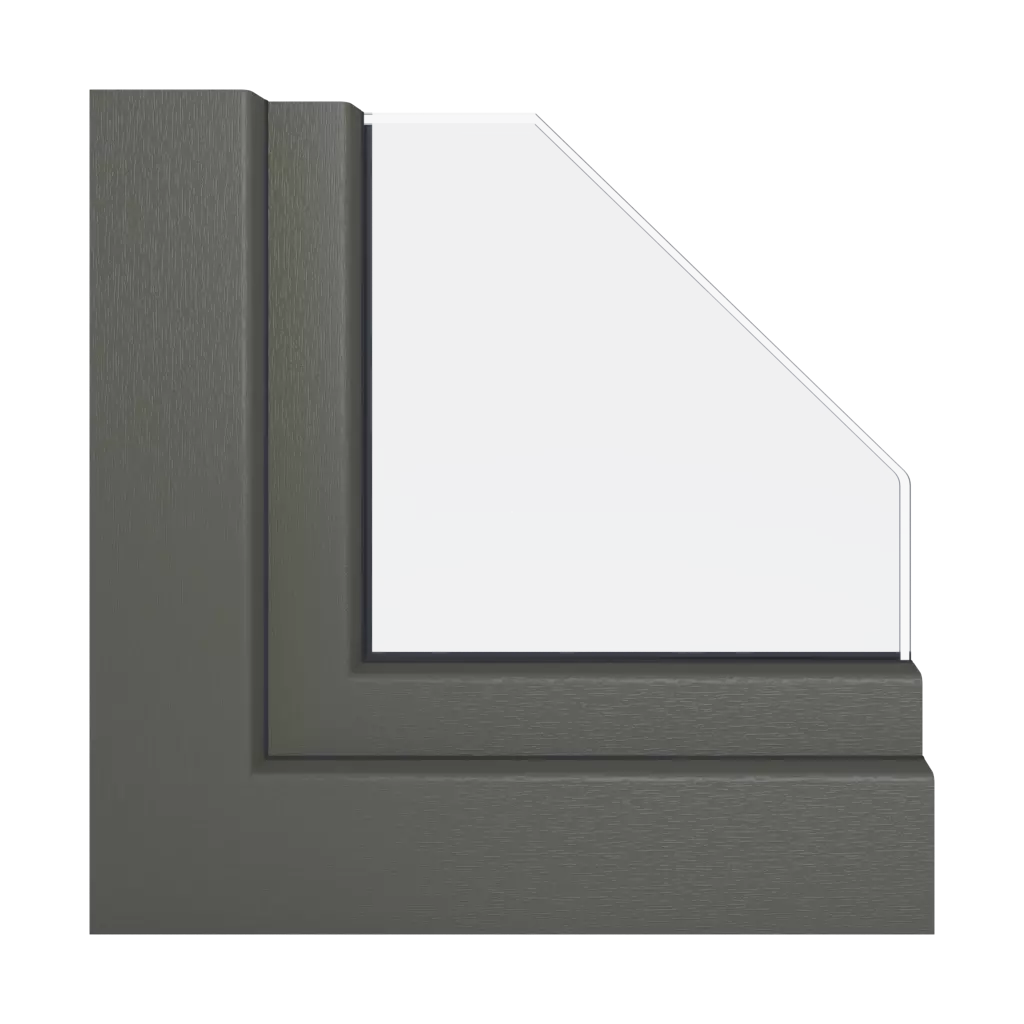 Quarzgrau fenster fensterprofile schueco corona-ct-70