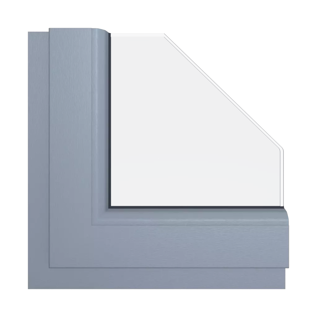Grau silber fenster fensterfarben schueco-farben grau-silber interior