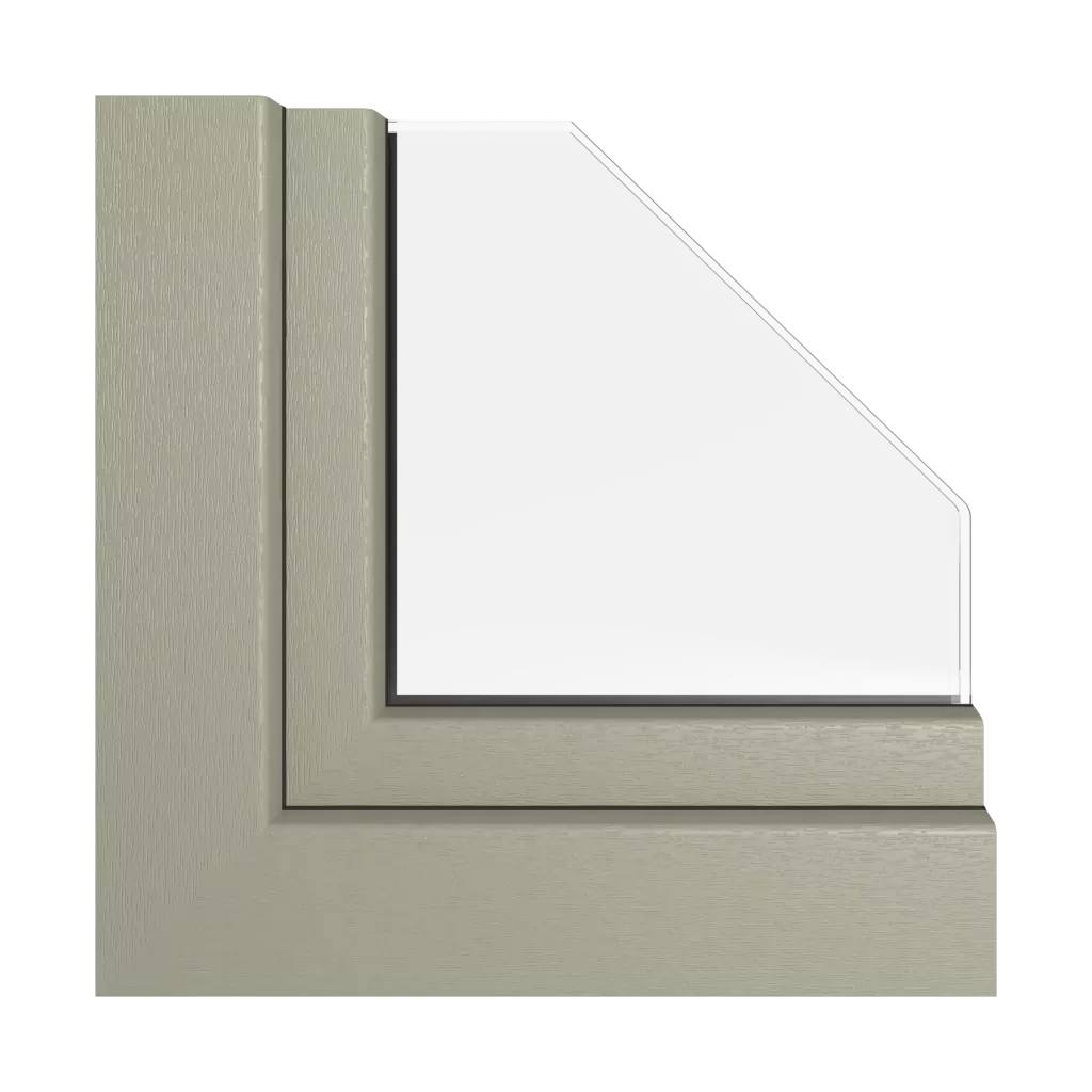 Grauer Beton fenster fensterprofile koemmerling premidoor-76-hst