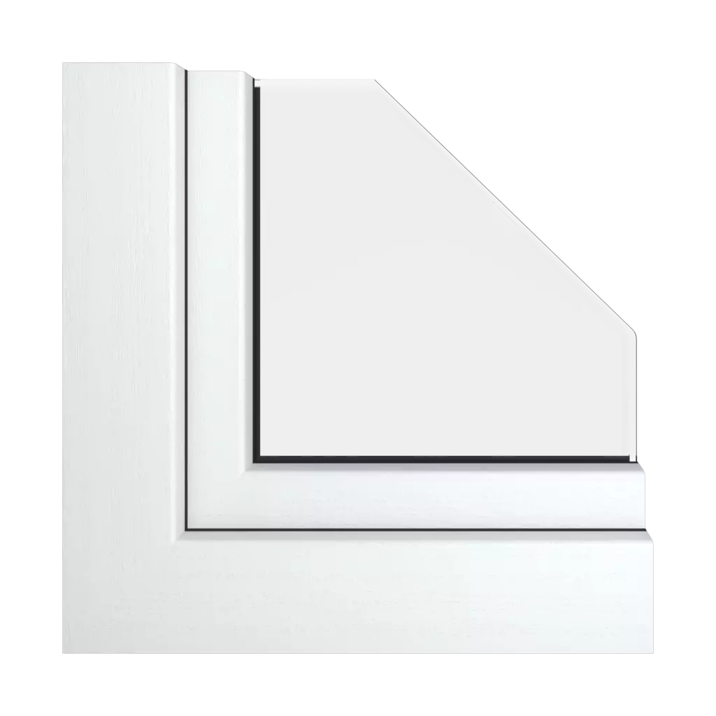 Brillantweiß RAL 9003 fenster fensterprofile gealan smoovio