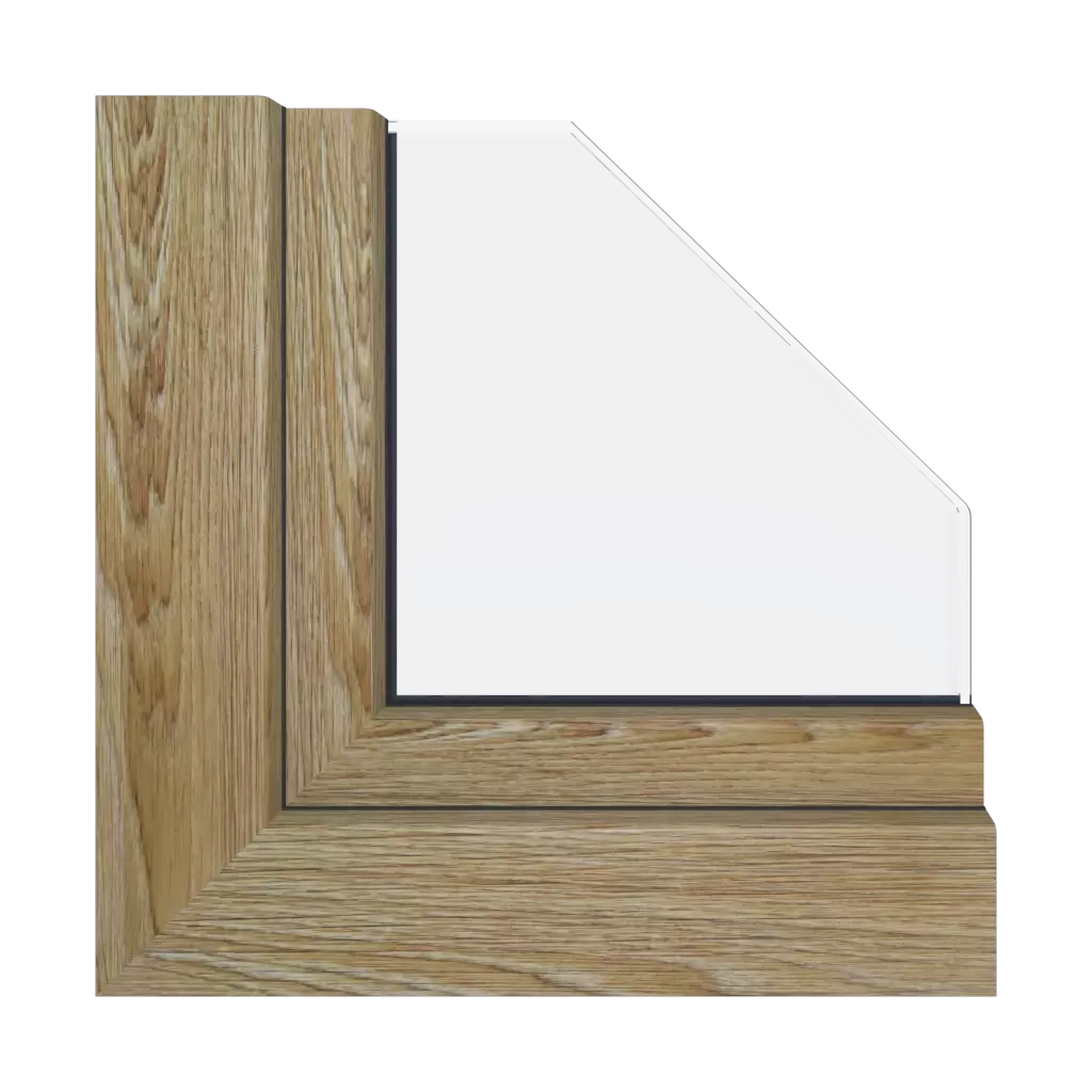 Realwood Woodec Turner Oak-Malz fenster fensterprofile gealan linear