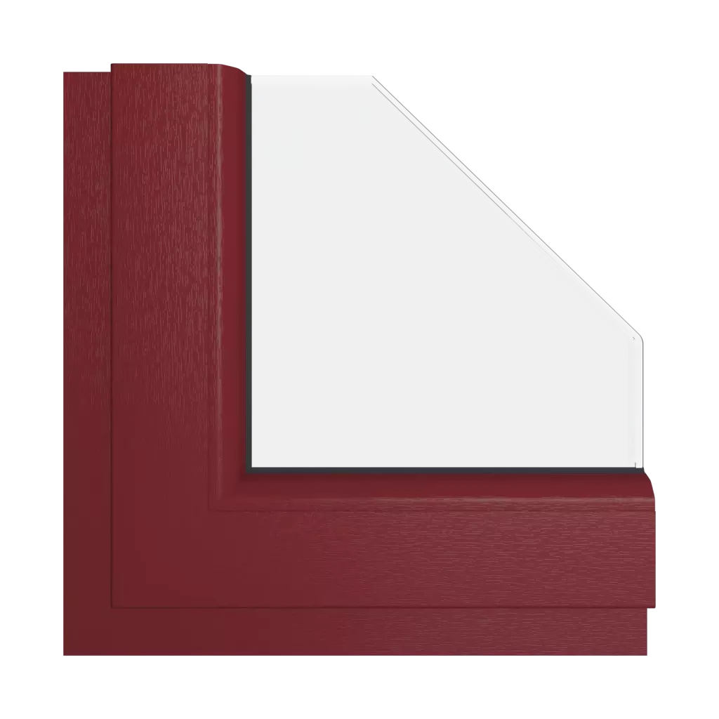 Rot RAL 3005 fenster fensterfarben gelan-farben rot-ral-3005 interior