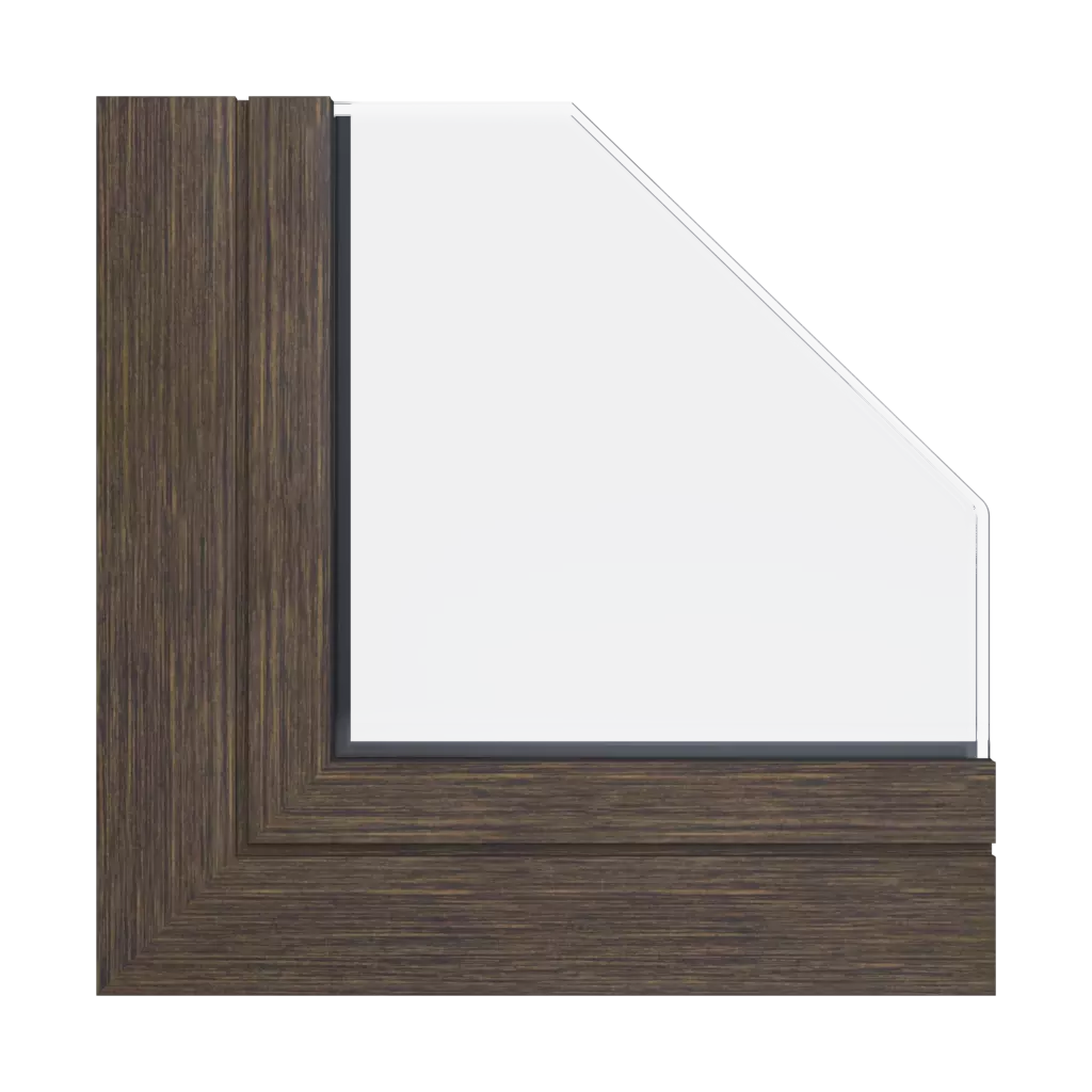 Wenge-Holz-Effekt produkte fassadenfenster    