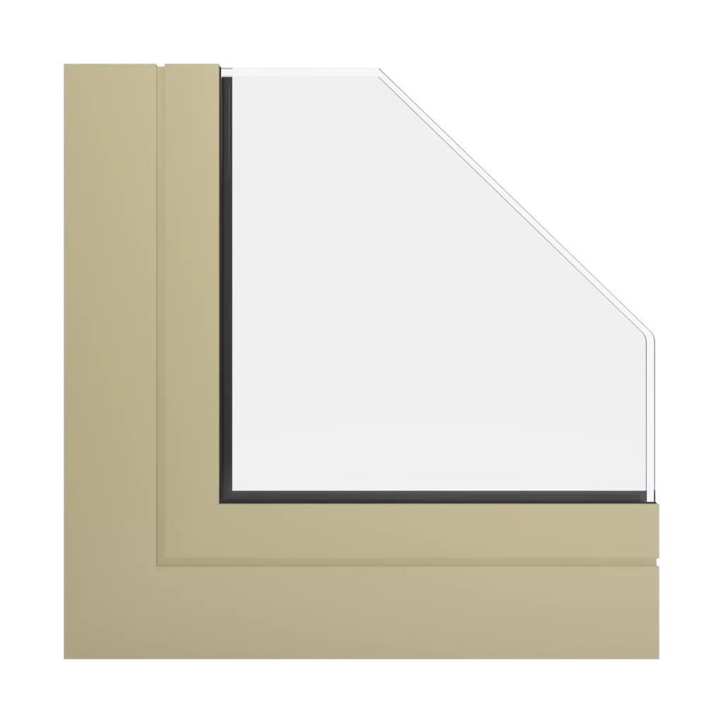 RAL 1000 Grünbeige fenster fensterprofile aluprof mb-60e-ei