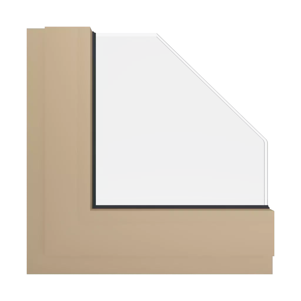 RAL 1001 Beige fenster fensterfarben ral-aluminium ral-1001-beige interior