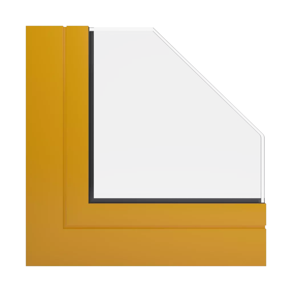 RAL 1006 Maisgelb fenster fensterprofile aluprof mb-104-passiv