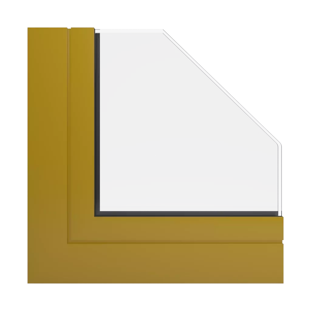 RAL 1027 Currygelb fenster fensterfarben ral-aluminium   