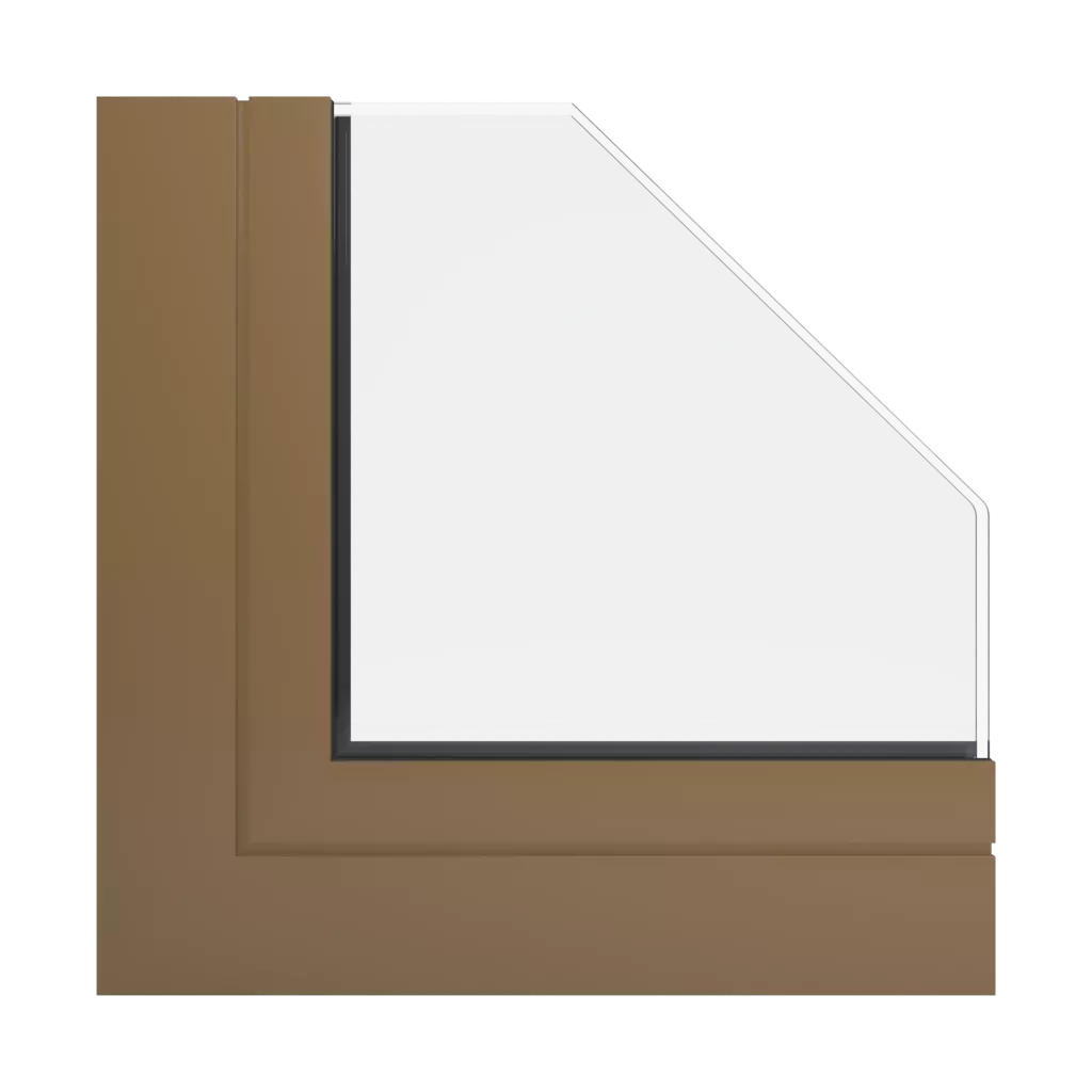 RAL 1036 Perlgold fenster fensterfarben ral-aluminium   