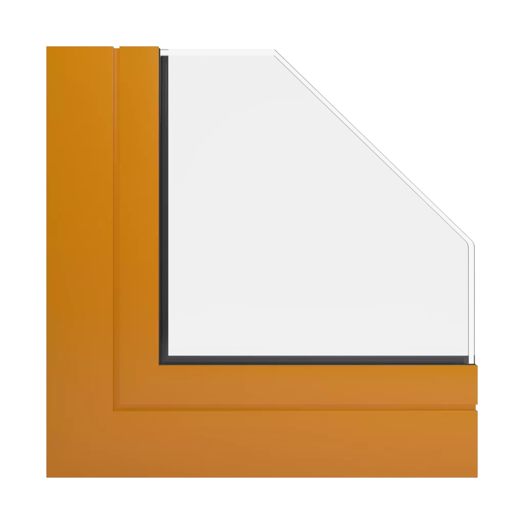 RAL 2000 Gelborange produkte fassadenfenster    