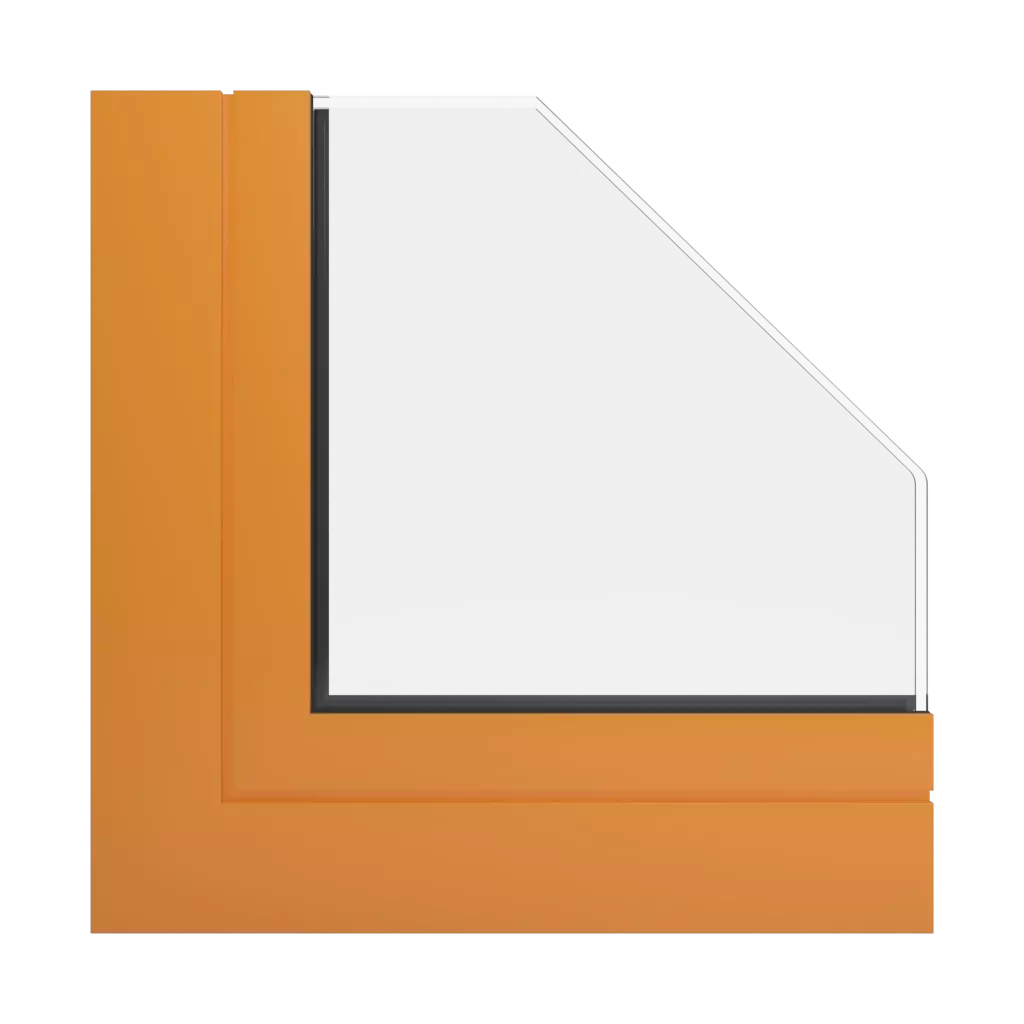RAL 2003 Pastellorange produkte fassadenfenster    