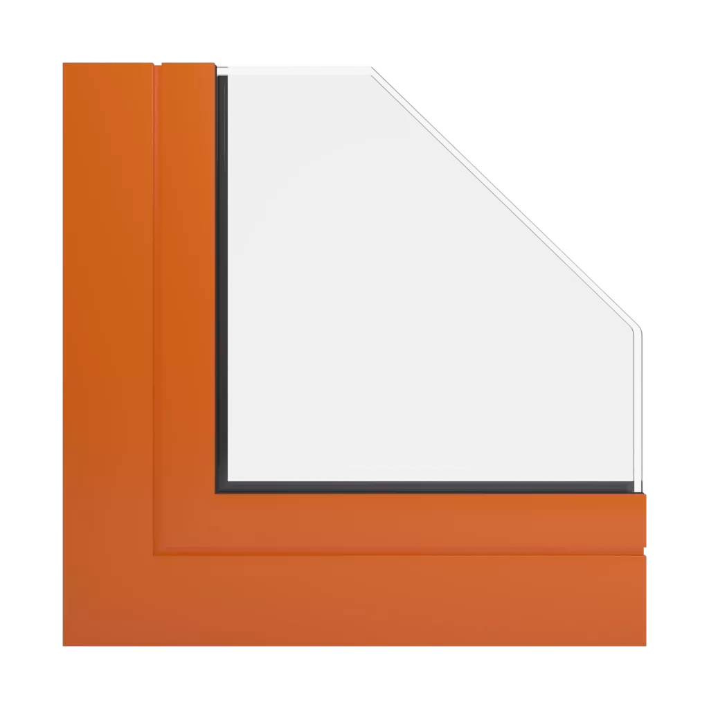 RAL 2004 Reinorange fenster fensterfarben ral-aluminium   