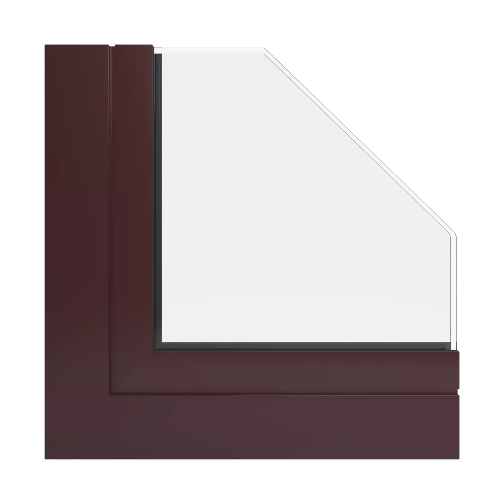 RAL 3007 Schwarzrot fenster fensterfarben ral-aluminium ral-3007-schwarzrot