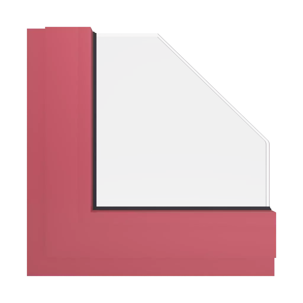 RAL 3017 Rosé fenster fensterfarben ral-aluminium ral-3017-rose interior