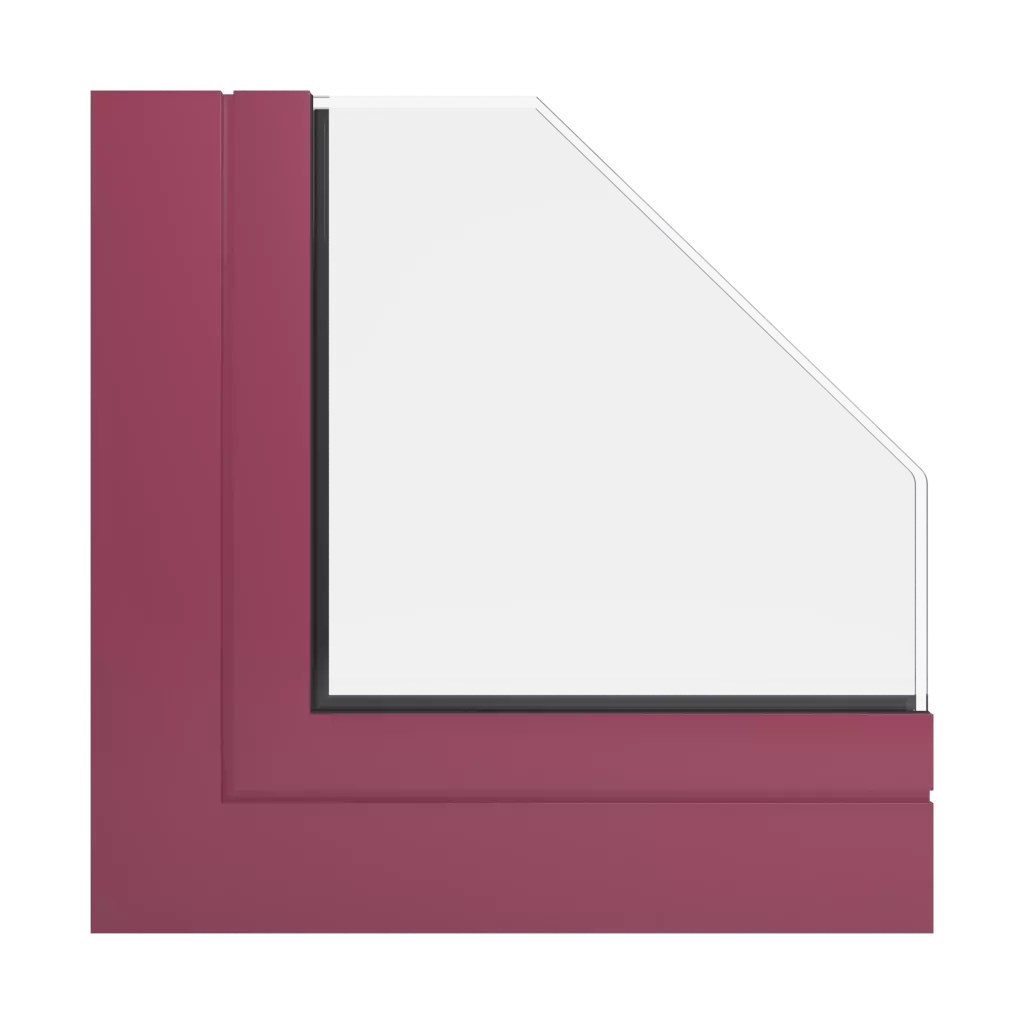 RAL 4002 Rotviolett fenster fensterprofile aluprof mb-60e-ei