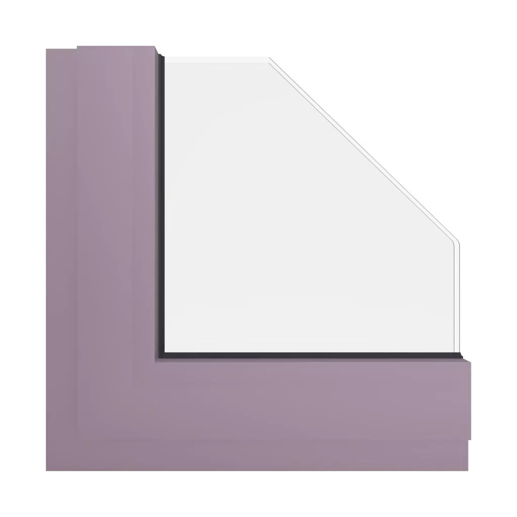 RAL 4009 Pastellviolett fenster fensterfarben ral-aluminium ral-4009-pastellviolett interior